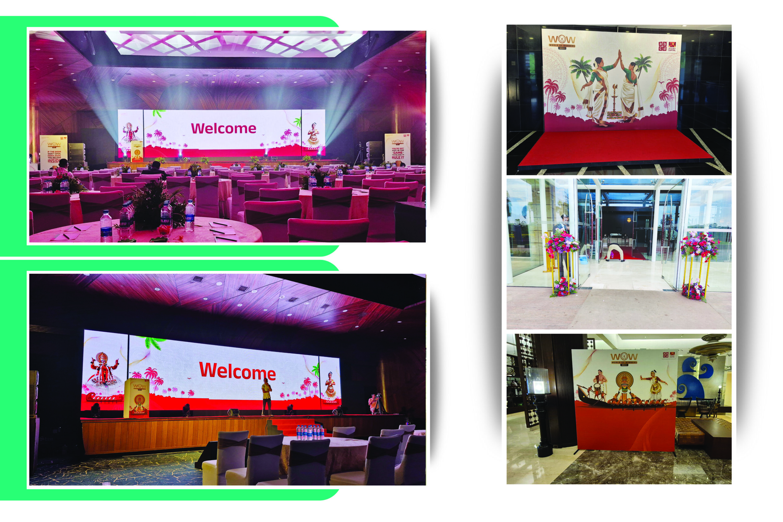 Event production and hospitality management in Kerala